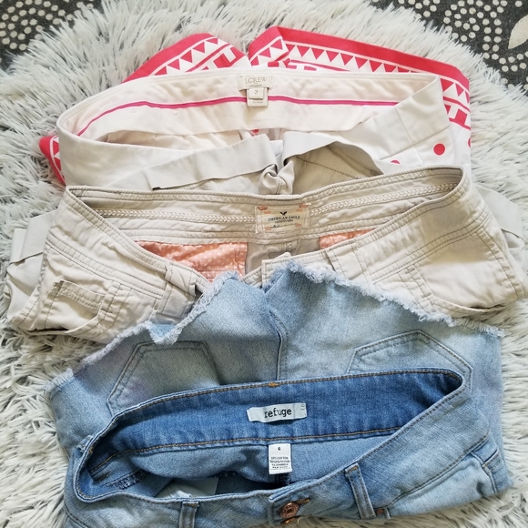 Short shorts bundle 3 pair sz 6/medium J crew - Picture 2 of 4